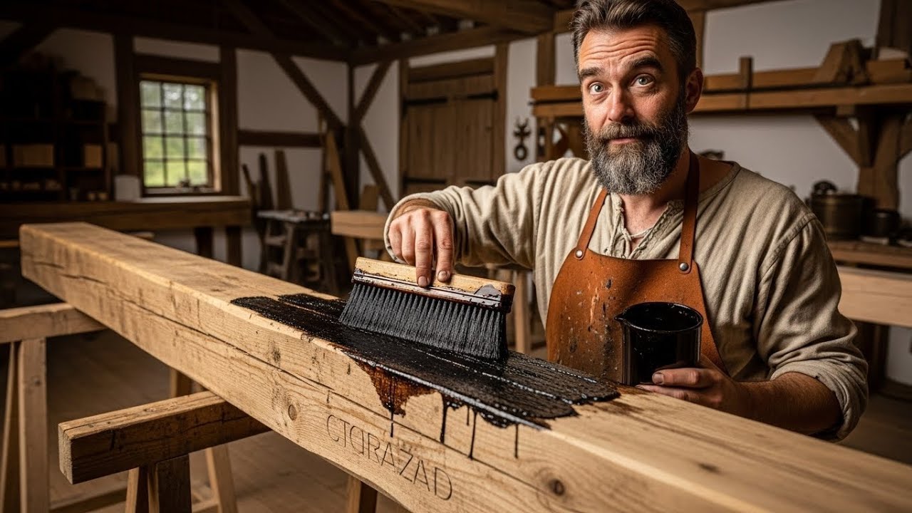How The Medieval Made Wood Last Forever Without Chemicals