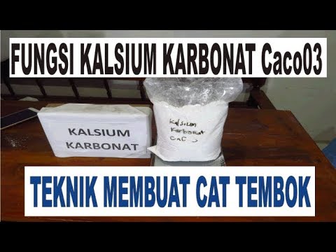 Video: Serbuk Kalsium Karbonat, Tablet - Arahan Penggunaan