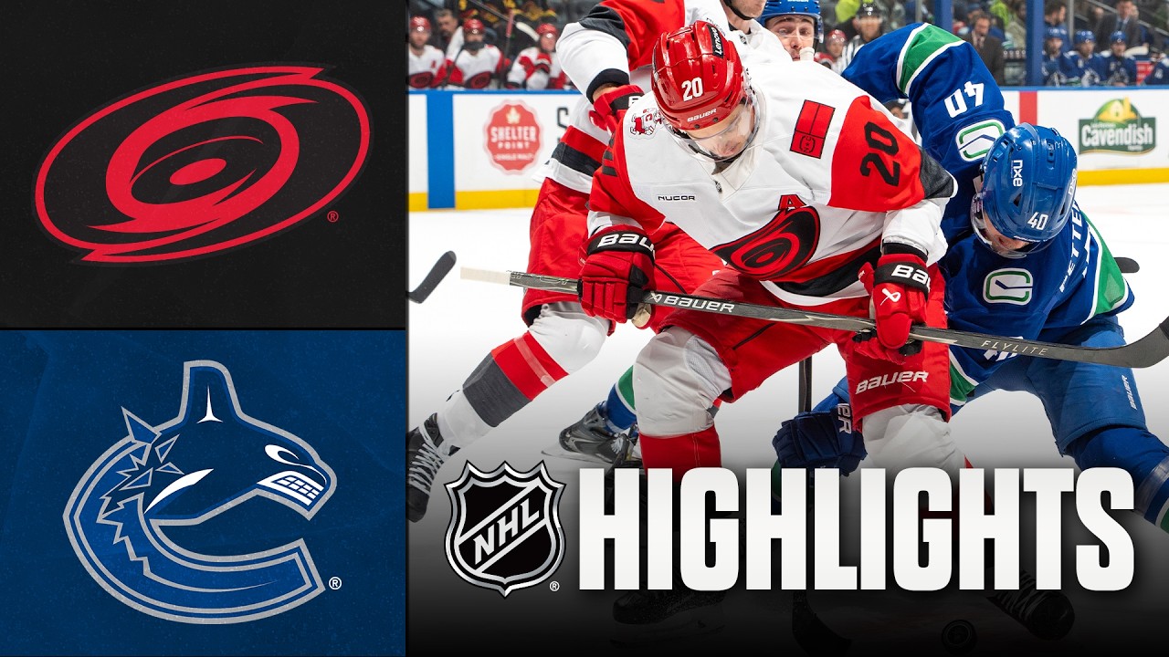 Hurricanes vs. Canucks | NHL Highlights | Oct 20, 2026