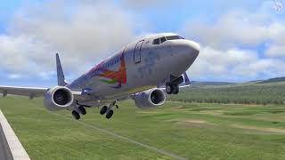 China Eastern Airlines Flight 5735 Crash Animation 