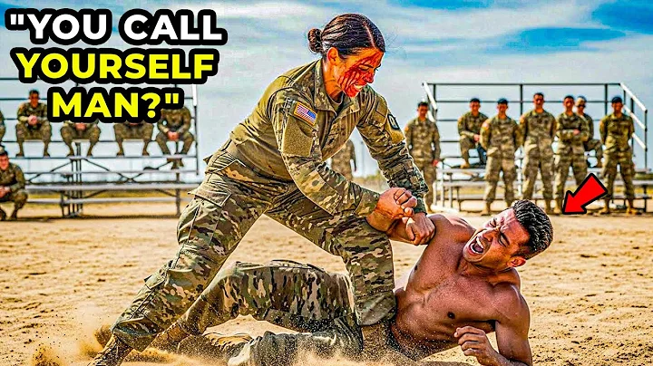 "Don't F*cking Touch Me" — When He Tried to Strike Her, She Broke His Arm While 300 SEALs Watched