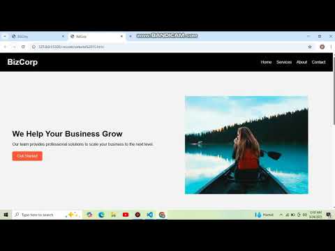 “My First HTML Website | Beginner Web Development Project