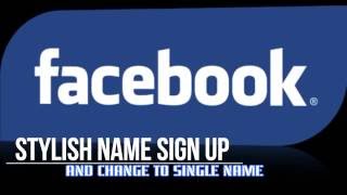 Facebook Stylish & Single Name Trick on PC 2016 screenshot 5