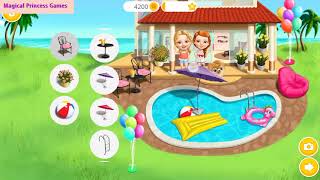 Cute Little Girls Villa Summer Party - Sweet Baby Girl Summer Fun 2 screenshot 4