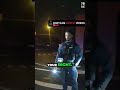 Police Officer Conducts Field Sobriety Test During Traffic Stop