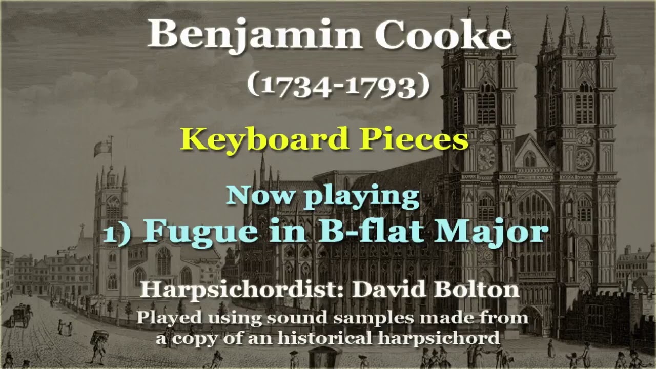 Benjamin Cooke (1734-1793): Fugue in B-flat Major
