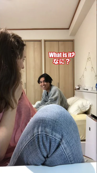Saying "It's Too Small" In Front Of My Boyfriend | AMWF | International Couple #shorts