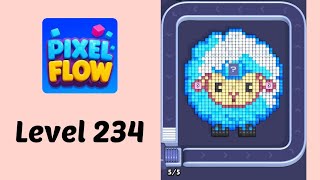 Pixel Flow Level 234 Gameplay