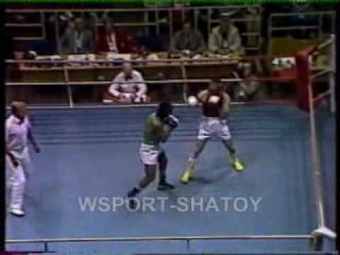 Рамзан Себиев vs Мохамед Бушуш (Алжир). 1/4 финала, 1-й раунд.