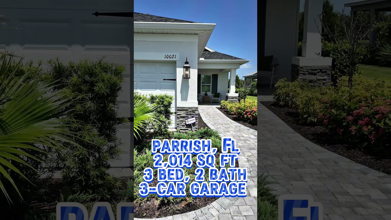 2,014 sq ft home offers 3 bedrooms, 2 bathrooms, and a spacious 3-car garage