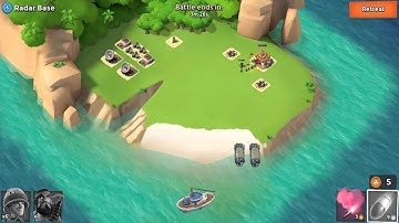 Boom Beach Gameplay Walkthrough - Radar Base for Android/IOS