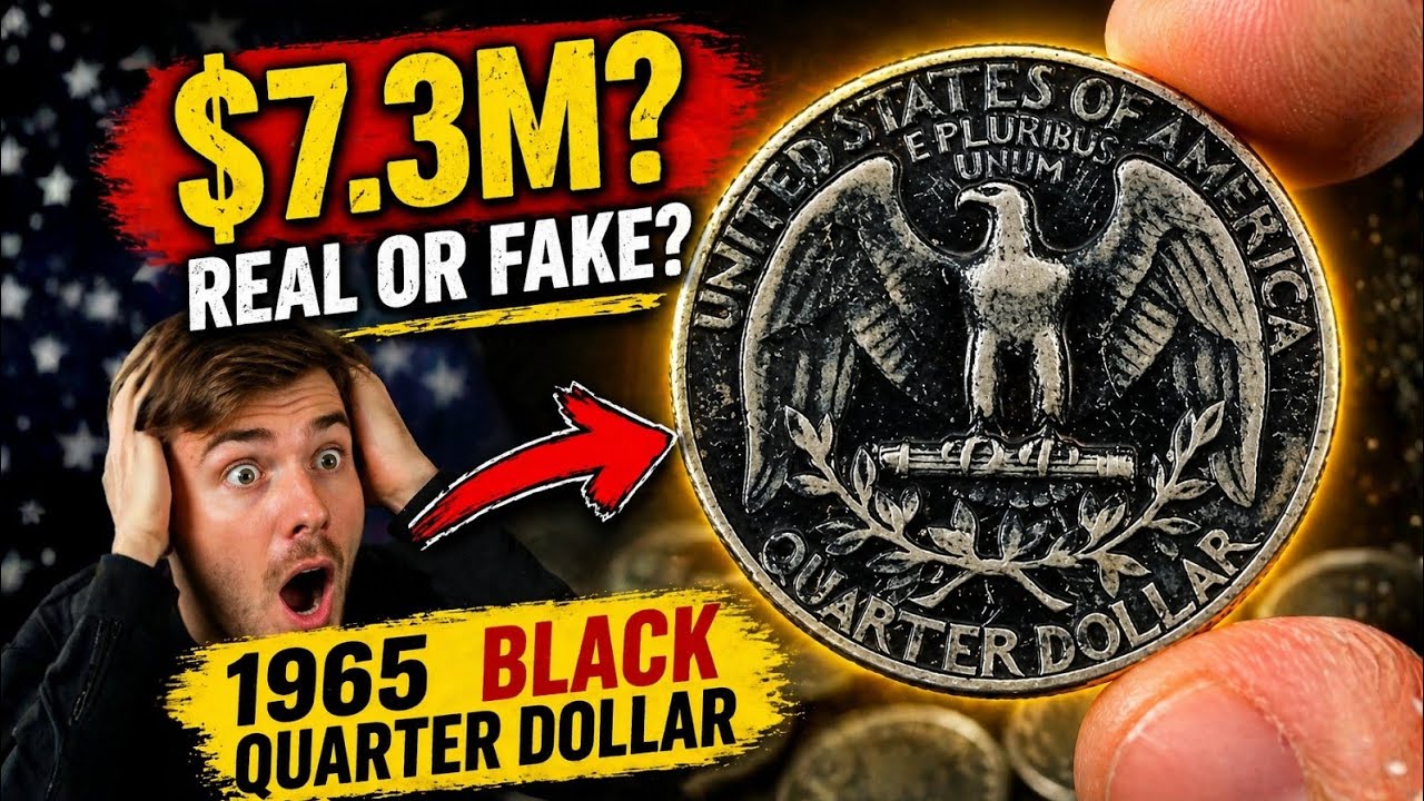 This 1965 Black Quarter Could Be Worth $7.3 Million – Don't Ignore