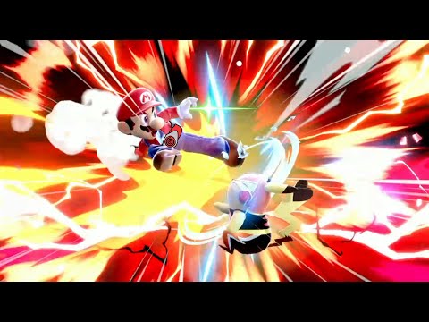 マリオ氏ついにライダーキックを決めてしまう【スマブラSP】