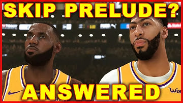NBA 2K20: Can You Skip the Prelude? Answered