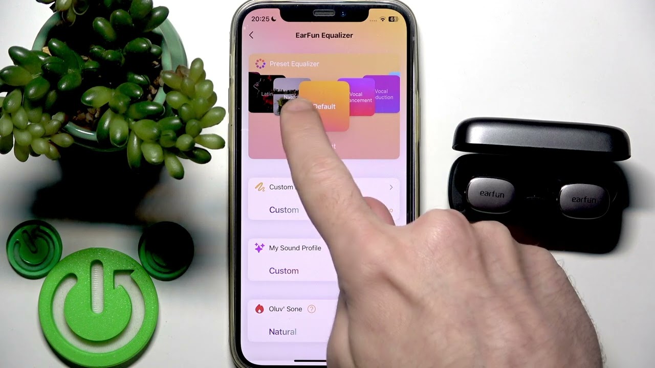 EARFUN Free Pro 3 – How to Change Equalizer Preset