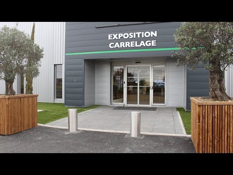 Nouvelle salle d'exposition carrelage à l'agence de Saint-Alban - video from Chausson