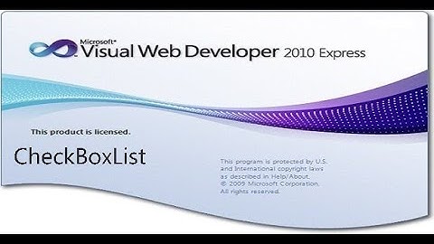 ASP.NET C# CHECKBOXLIST KULLANIMI