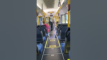 Inside Empty City Bus Ride #short #shorts #video