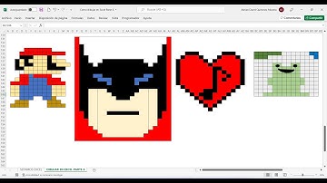 Como Dibujar en Excel Cap 6 Dibujos Avanzados en Excel #sepamosexcel #excelsepamos #excel #bordes