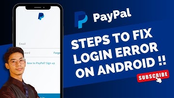 PayPal - Fix Login Error on Android !