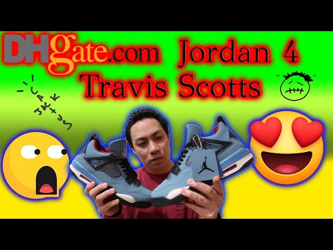 travis scott jordan 4 dhgate