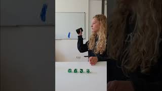 Dice Stacking 🎲 #dice #dicestacking #trickshot