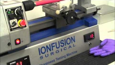 ionFusion Scalpel Sharpness Test