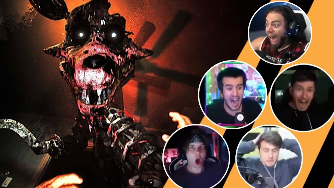 Reacciones de Youtubers a la Demo de The Joy of Creation Remake