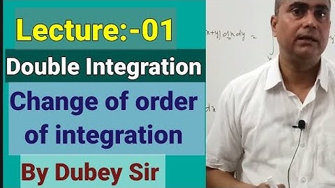 #MultipleIntegral#ChangeOfOrderOfIntegration#DoubleIntegration#IITJAM#GATEMath#NBHM#DkMathTutorial