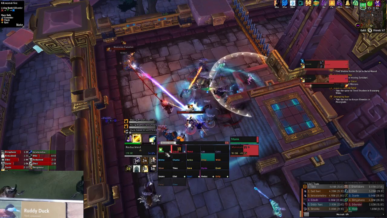 Mythic Jadefire Masters | Discipline priest pov