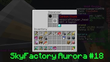 carbon (voidrealms skyfactory aurora #18)