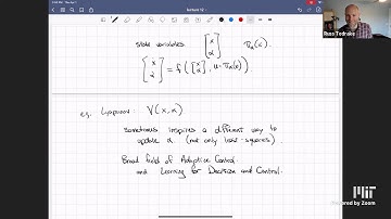 Lecture 12 (Multibody Parameter Estimation) | MIT 6.832 (Underactuated Robotics), Spring 2021