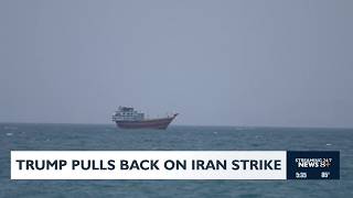 Trump Pulls Back on Iran Strikes