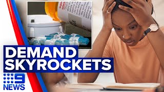 New data shows ADHD medication for children doubled in the last year | 9 News Australia