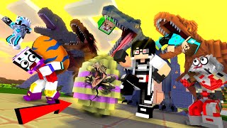 KOCAK PENCURI BIJI TELOR NYURI TELUR DINOSAURUS T-RAX LEVEL 100 PALING GANAS