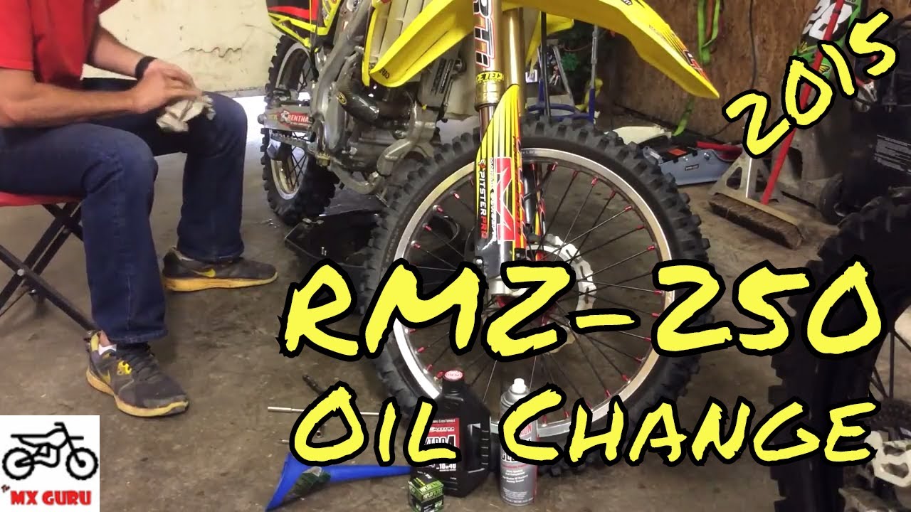 Suzuki RM Z  stock sound check. Warm up.   YouTube