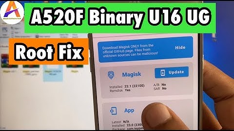 A520F UG U16 Root Without Any Problem 100% Done