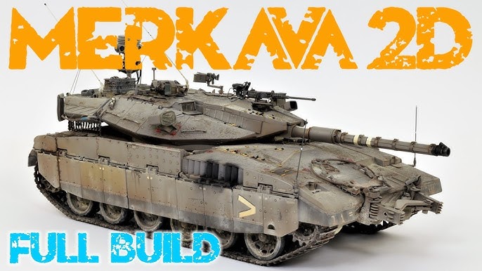 Playing on Merkava weathering process - Acrylicos Vallejo