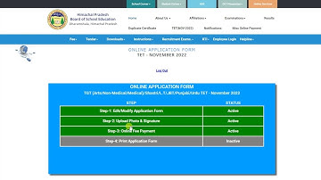 How to Fill HPTET 2022 – Application Form | HPBOSE | Details Video