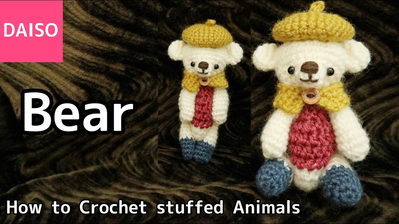 медведь амигуруми