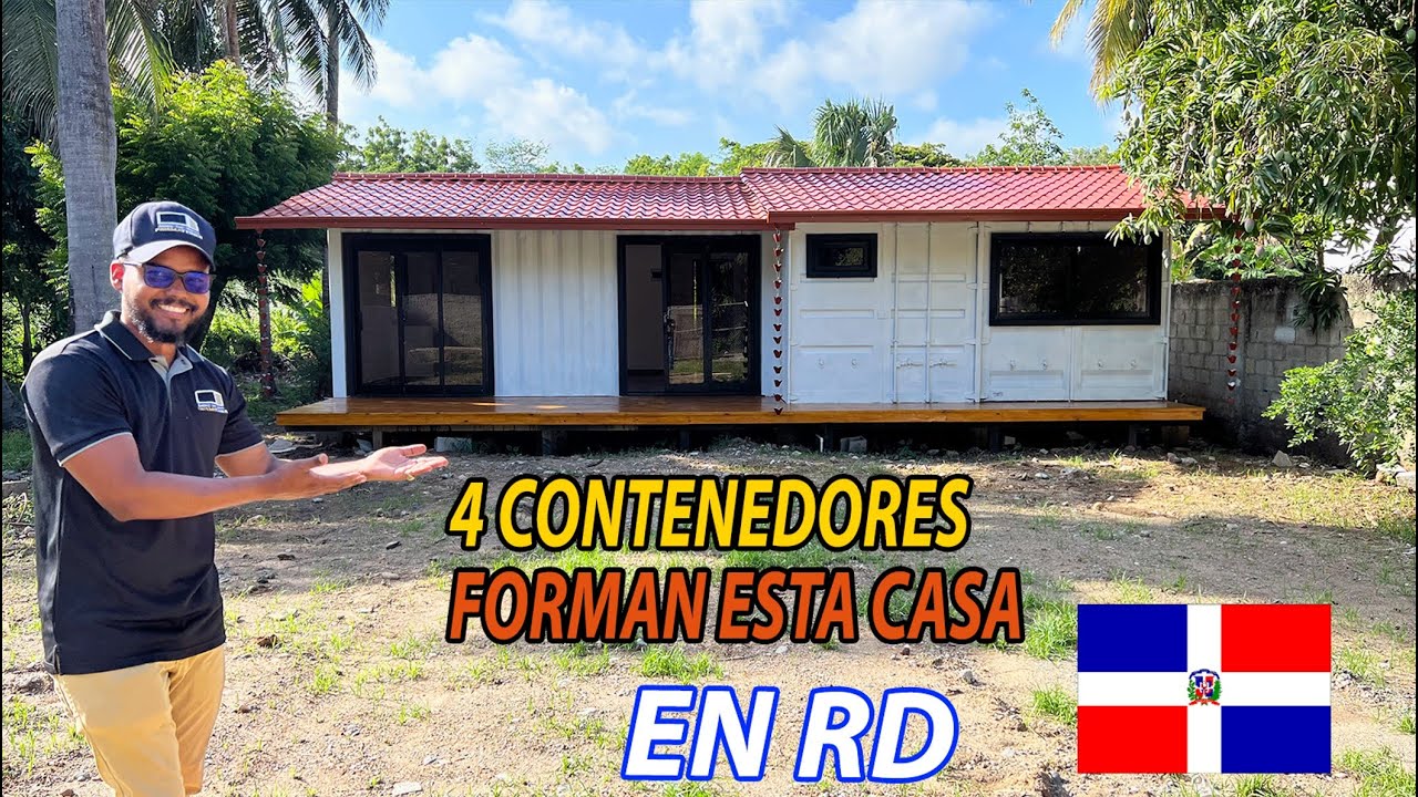 ARMAMOS ESTA CASA MODULAR  CON AMPLIO ESPACIO INTERIOR