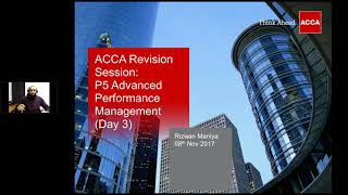 ACCA APM DEC 2017   Day 03