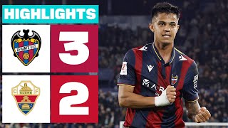 Resumen de Levante UD vs Elche CF (3-2)