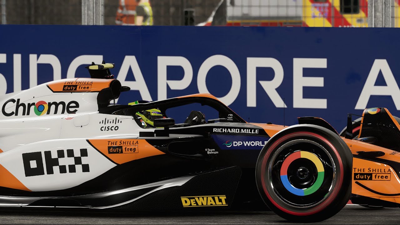[F1 24] Mclaren Singapore Special Livery • OKX Legend Reborn - YouTube