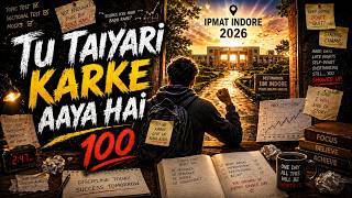 If You’re Giving IPMAT Indore This Year, You Need To Watch This 👀🔥