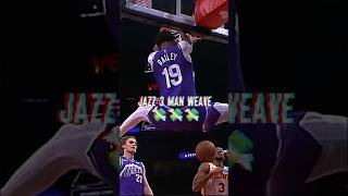 Jazz offense synced up 💸 Ace Bailey alley oop nba highlights #nba #ytshorts #shortsfeed #highlights