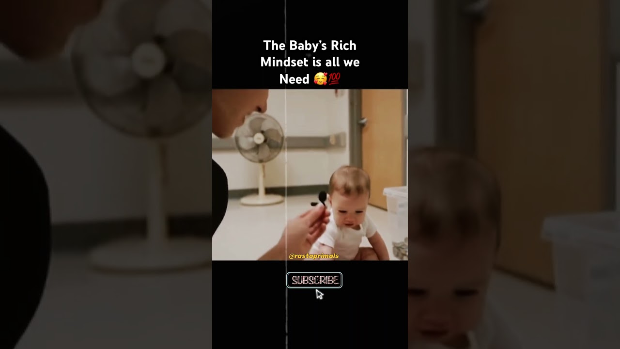 Baby Rich mindset💯💪🏻 