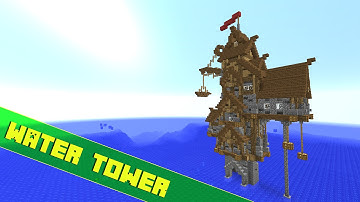 ✔ Minecraft How To Build A Offshore Tower/House Tutorial - Part 2