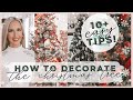 *NEW | HOW TO DECORATE A CHRISTMAS TREE 2021 | EASY TREE DECORATING TIPS | Tree Decorating ideas