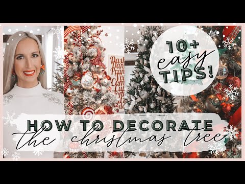 *NEW | HOW TO DECORATE A CHRISTMAS TREE 2021 | EASY TREE DECORATING TIPS | Tree Decorating ideas
